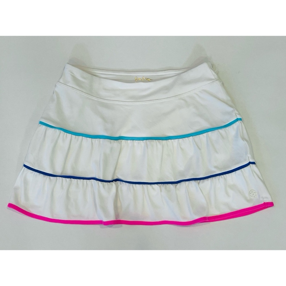 Lilly Pulitzer Luxletic Peach Skort, Size XS